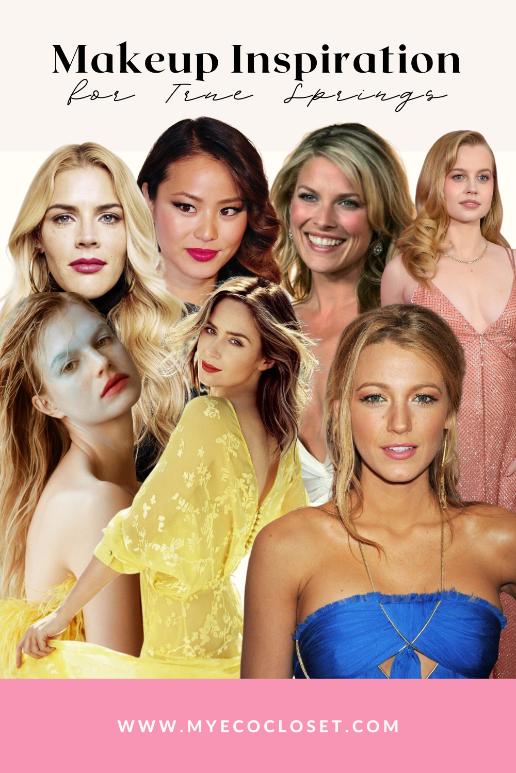 makeup inspiration for true spring celebrities
