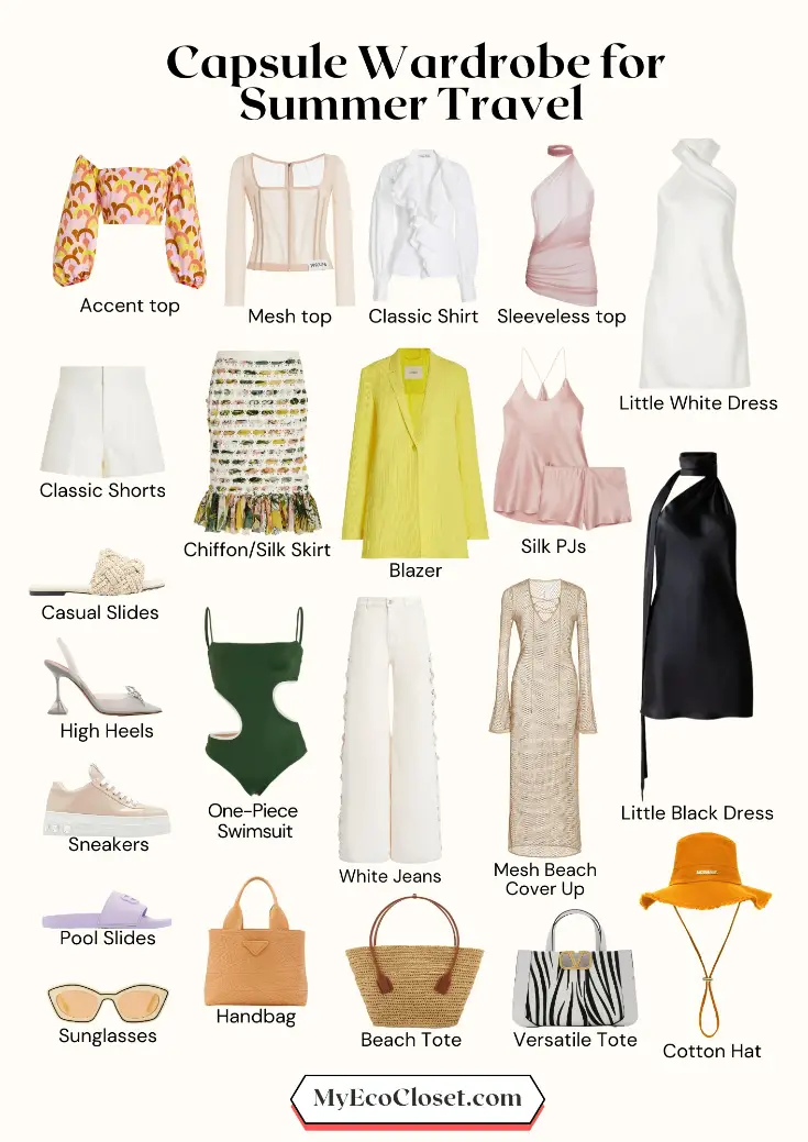 Our Easygoing Summer Capsule Wardrobe Inspiration For 2024 - The