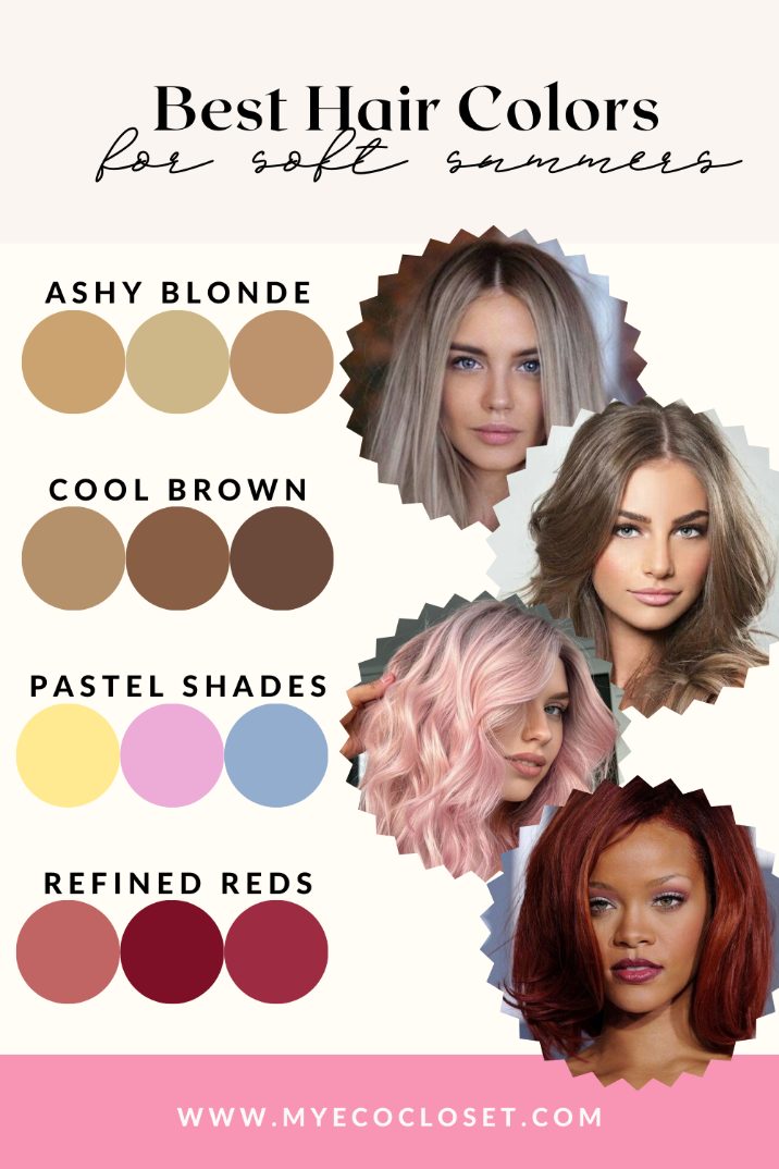 Hair Color Soft Summer