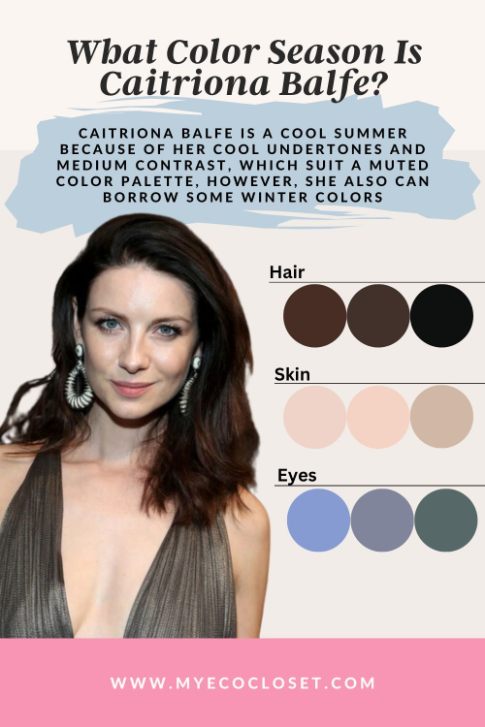 one of the most prominent cool summer celebrity examples - caitriona balfe