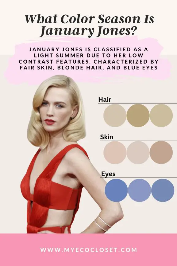 light summer celebrities - january jones