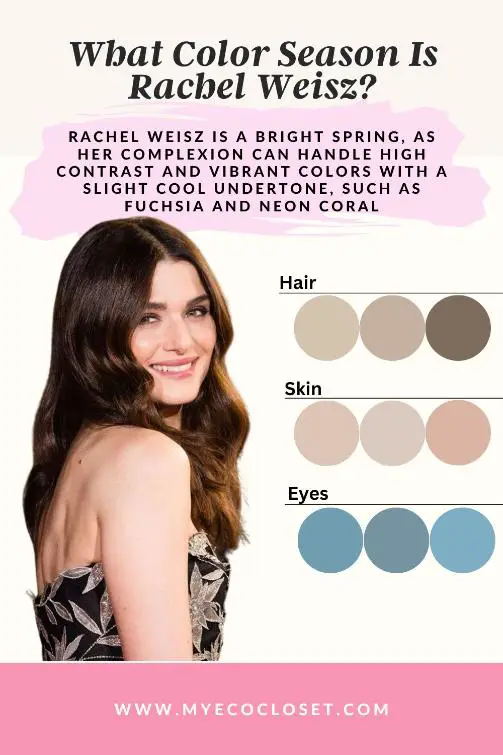 bright spring celebrities - Rachel Weisz