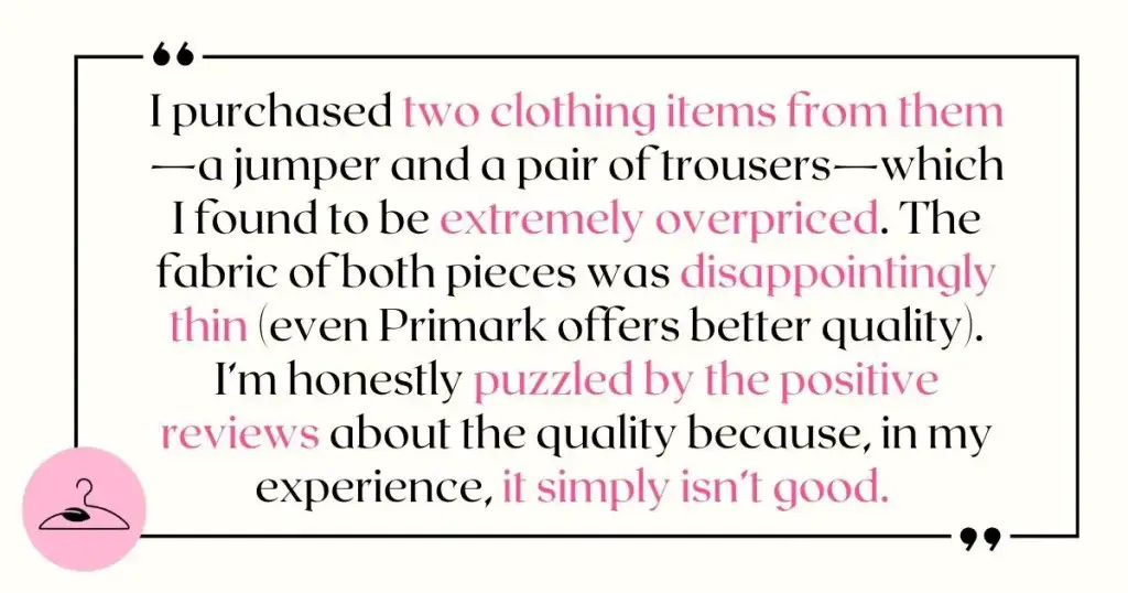 is Disturbia fast fashion?