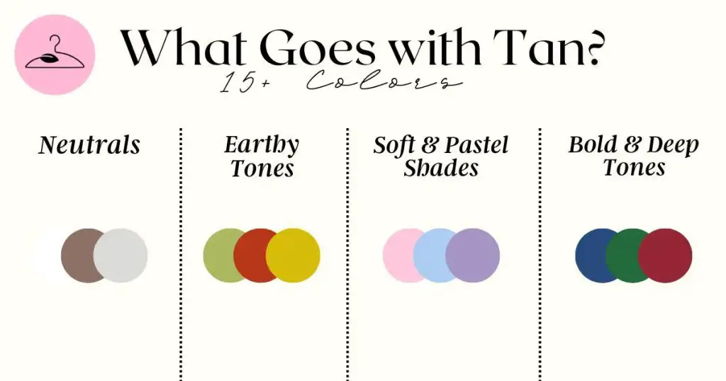 what goes with tan? 15+ colors
