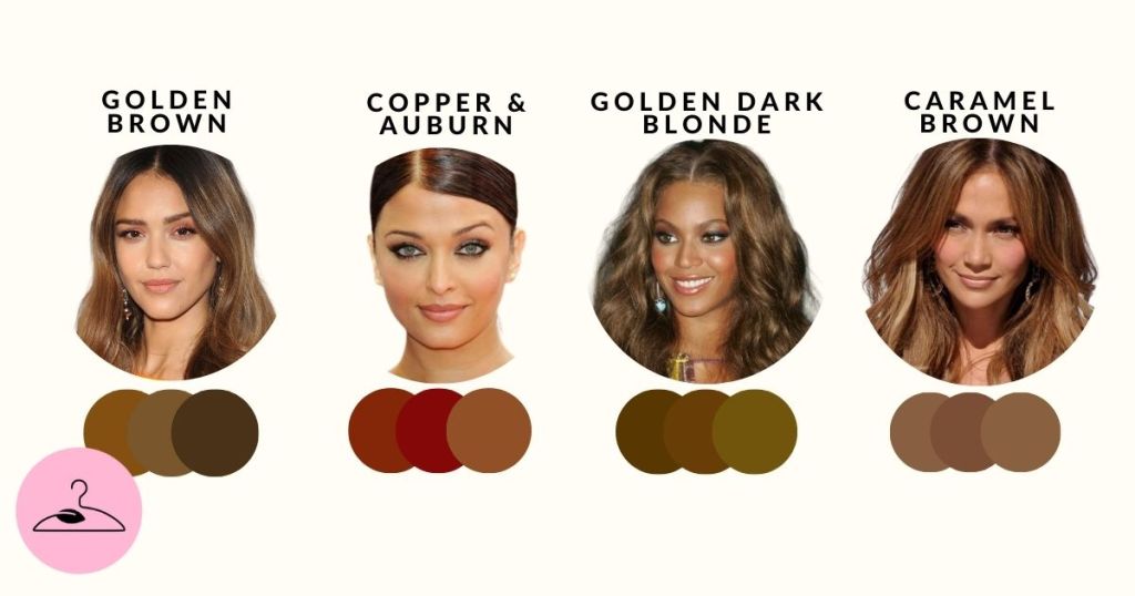 true autumn hair colors 