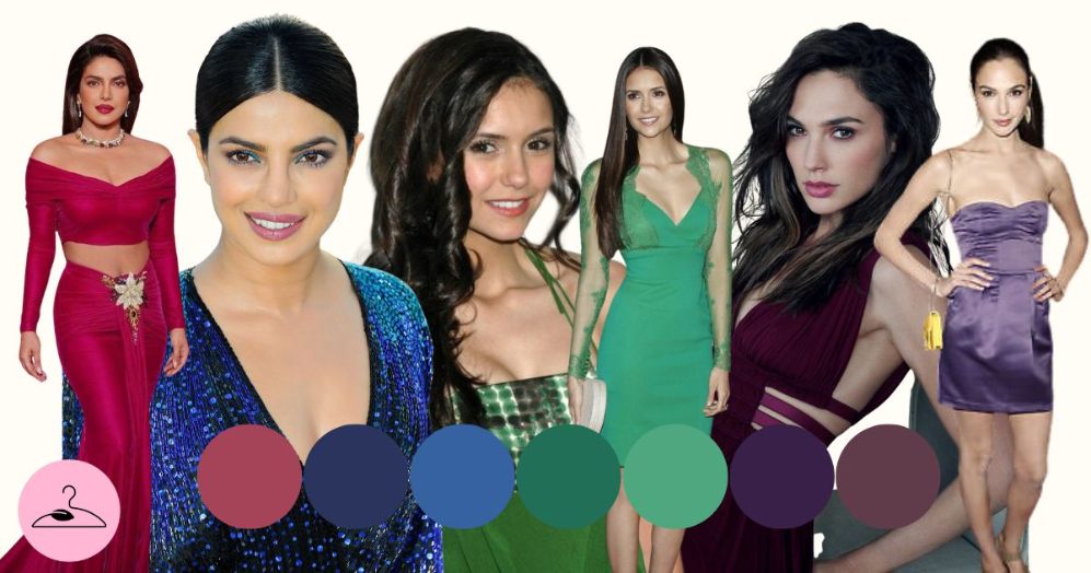 celebrities wearing deep winter clothes