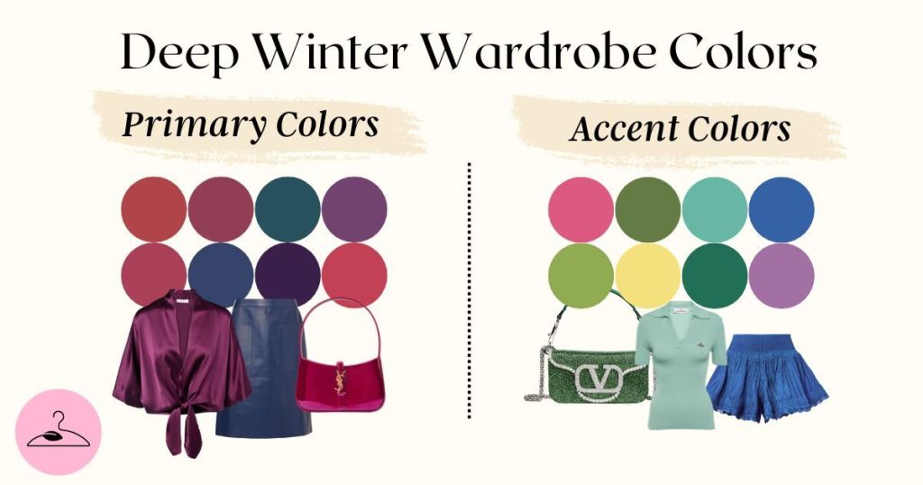 deep winter capsule wardrobe colors